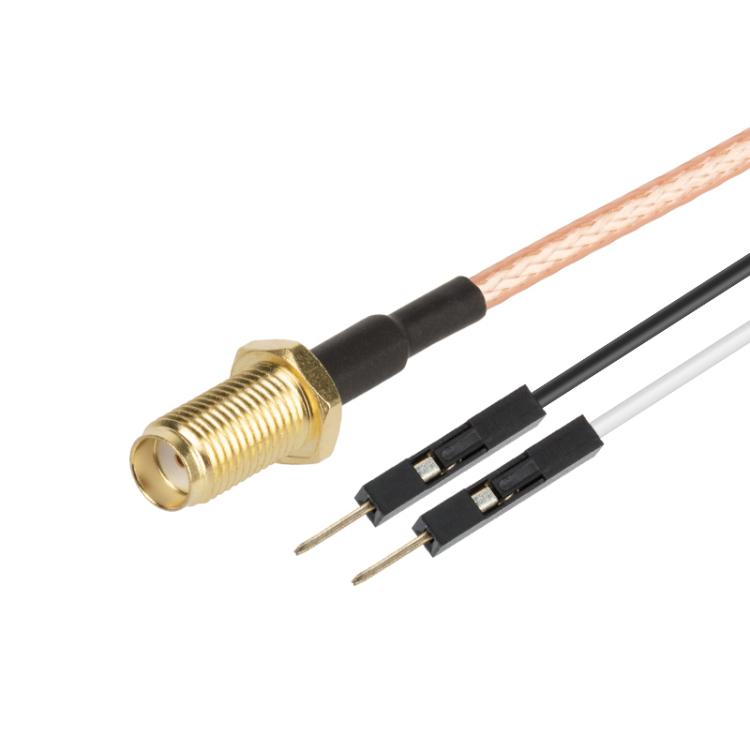 RG316 RF Test Extension Adapter Cable, SMA Male To Dual DuPont Male, SMA Male To Dual DuPont Female, SMA Female To Dual DuPont Male, SMA Female To Dual DuPont Female