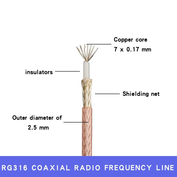RG316 RF Test Extension Adapter Cable, SMA Male To Dual DuPont Male, SMA Male To Dual DuPont Female, SMA Female To Dual DuPont Male, SMA Female To Dual DuPont Female