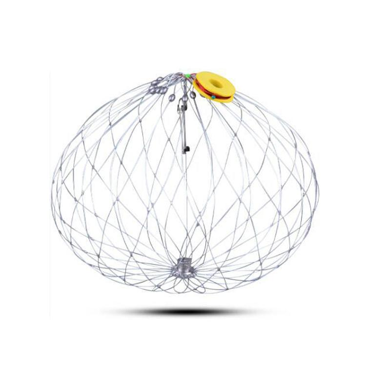 Automatically Retractable Crab Cage Wire Crab Opening And Closing Cage, Diameter 52cm/16 Strands, Diameter 52cm/20 Strands, Diameter 62cm/20 Strands, Diameter 72cm/20 Strands