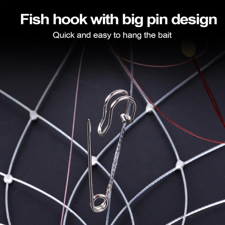 Automatically Retractable Crab Cage Wire Crab Opening And Closing Cage, Diameter 52cm/16 Strands, Diameter 52cm/20 Strands, Diameter 62cm/20 Strands, Diameter 72cm/20 Strands