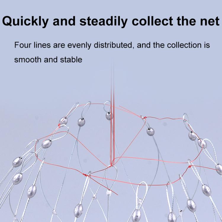 Automatically Retractable Crab Cage Wire Crab Opening And Closing Cage, Diameter 52cm/16 Strands, Diameter 52cm/20 Strands, Diameter 62cm/20 Strands, Diameter 72cm/20 Strands