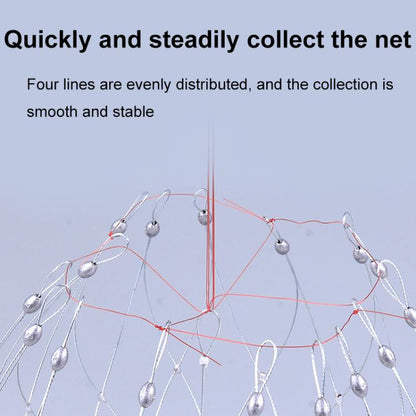 Automatically Retractable Crab Cage Wire Crab Opening And Closing Cage, Diameter 52cm/16 Strands, Diameter 52cm/20 Strands, Diameter 62cm/20 Strands, Diameter 72cm/20 Strands