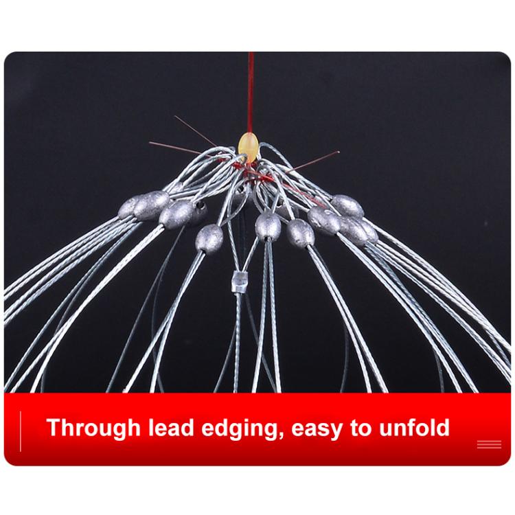 Automatically Retractable Crab Cage Wire Crab Opening And Closing Cage, Diameter 52cm/16 Strands, Diameter 52cm/20 Strands, Diameter 62cm/20 Strands, Diameter 72cm/20 Strands