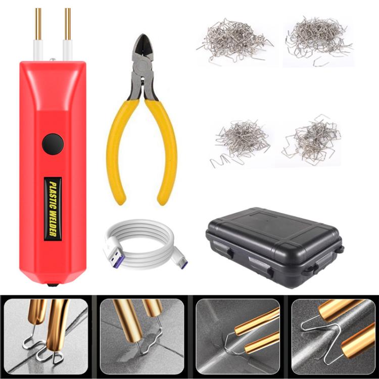 Lithium Plastic Welding Machine Rechargeable Cordless Car Bumper Plastic Repair Welder Parts Repair Tool, Black Paper Boxed, Red Paper Boxed, Blue Paper Boxed, Black Plastic Boxed, Red Plastic Boxed, Blue Plastic Boxed