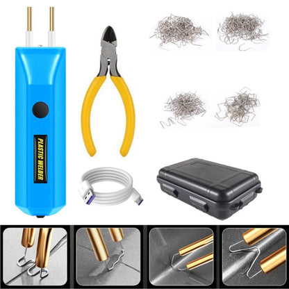Lithium Plastic Welding Machine Rechargeable Cordless Car Bumper Plastic Repair Welder Parts Repair Tool, Black Paper Boxed, Red Paper Boxed, Blue Paper Boxed, Black Plastic Boxed, Red Plastic Boxed, Blue Plastic Boxed