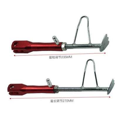 Motorcycle E-Bike Foot Support Retrofit Accessory Retractable Side Stand