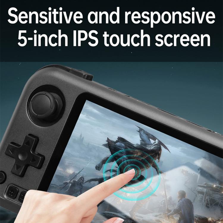 CB408 4.7-inch Touch Screen Handheld Game Console Supports WiFi Android 11 +Linux System, 64G, 128G