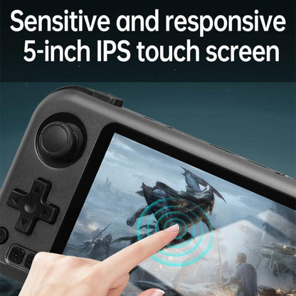 CB408 4.7-inch Touch Screen Handheld Game Console Supports WiFi Android 11 +Linux System, 64G, 128G