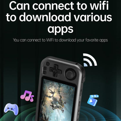 CB408 4.7-inch Touch Screen Handheld Game Console Supports WiFi Android 11 +Linux System, 64G, 128G