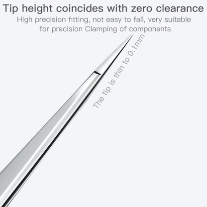 MaAnt Hand-Polished Non-Magnetic Stainless Steel Tweezers, A, K