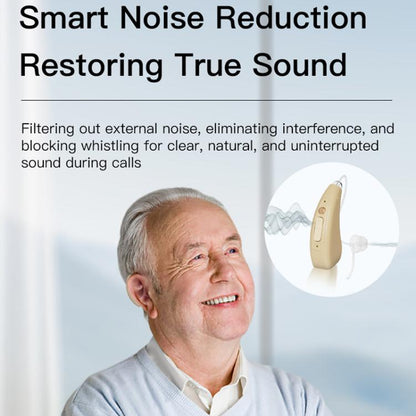 16-Channel Digital Hearing Aid Elderly Sound Amplifier With Digital Display Space Charging Box