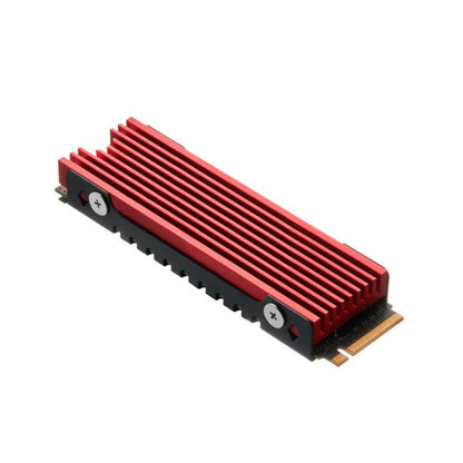 FinalCool M.2 2280 NVME SSD Radiator Aluminum Heat Sink for Desktop PC PS5, M.2 2280 Black, M.2 2280 Silver, M.2 2280 Red