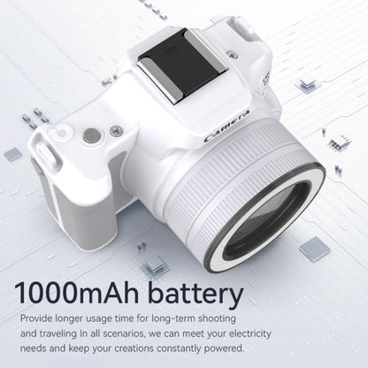 48 Million Pixel 2K Ultra HD Mini Digital Portable Camera, Black, White, White+Fill Light, Black+Fill Light
