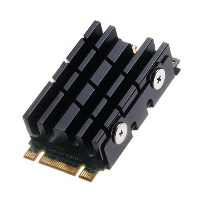 FinalCool  M.2 2242 SSD Solid State Drive Heat Sink Aluminum Radiator, M.2 2242 Black