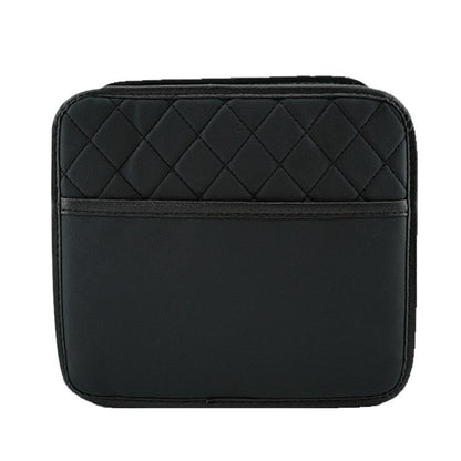 Multifunctional Car Seat Back Storage Bag Car Leather Trash Can Decoration Products