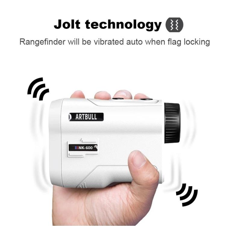 ARTBULL Lock Flag Ramp Outdoor Golf Laser Rangefinder Telescope, 600m, 1000m