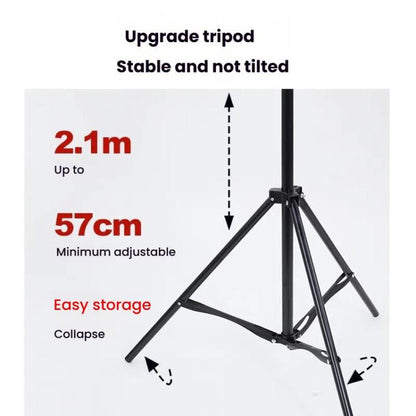 102 LEDs Spotlight Portrait Photography Fill Light Adjustable Focus Triple Color Temperature, CN Plug, 100W, 175W, 275W, 100W+2.1m Tripod, 175W+2.1m Tripod, 275W+2.1m Tripod, 275W+2.1m Tripod+Crossbar