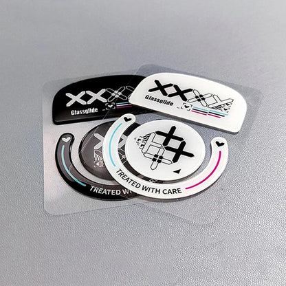 For Logitech GPW Glass Mouse Feet Stickers Anti-Slip Mouse Glide Skates
