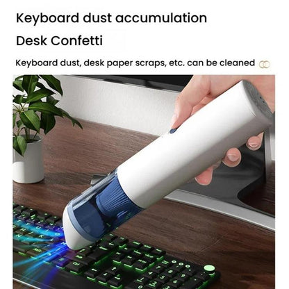 Portable Wireless Car Vacuum Cleaner Small Chargeable Handheld Wet / Dry Large Suction Household Vacuum Cleaner