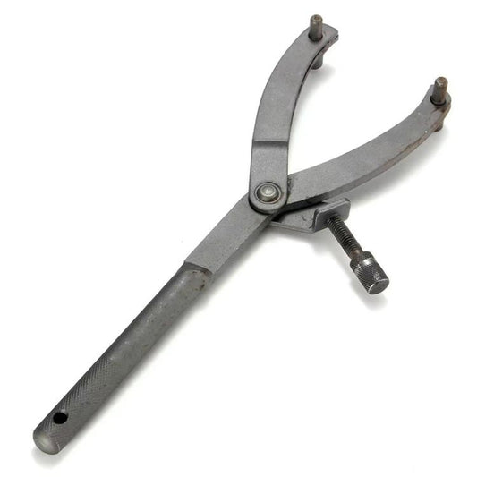 Motorcycle Scooter Flywheel Wrench Belt Pulley Disc Magneto Clutch Removal and Installation Fixing Tool, Y Type