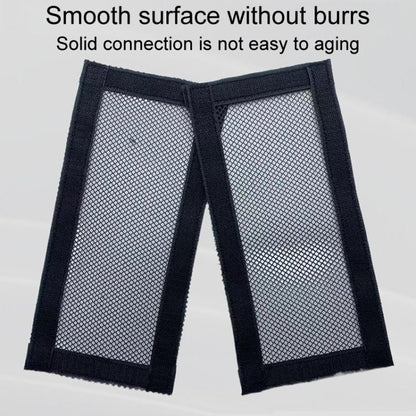 2pcs / Set For Tesla Model 3 Car Seat Under Vent Dust Proof Mesh, 120 x 250mm
