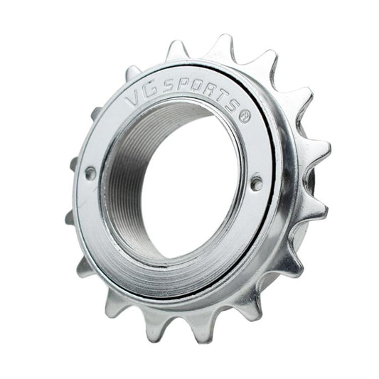 VG SPORTS Stroller Scooter Bicycle Single Speed Flywheel, 16T Silver, 16T Black, 16T Brown, 18T Silver, 18T Black, 18T Brown, 20T Silver, 20T Black, 20T Brown, 22T Silver, 22T Black, 22T Brown, 24T Brown