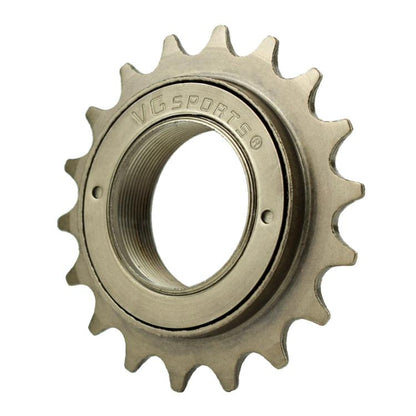 VG SPORTS Stroller Scooter Bicycle Single Speed Flywheel, 16T Silver, 16T Black, 16T Brown, 18T Silver, 18T Black, 18T Brown, 20T Silver, 20T Black, 20T Brown, 22T Silver, 22T Black, 22T Brown, 24T Brown