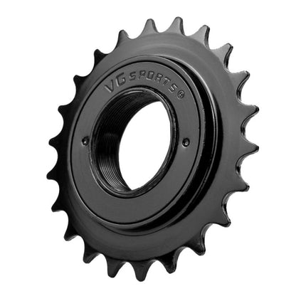 VG SPORTS Stroller Scooter Bicycle Single Speed Flywheel, 16T Silver, 16T Black, 16T Brown, 18T Silver, 18T Black, 18T Brown, 20T Silver, 20T Black, 20T Brown, 22T Silver, 22T Black, 22T Brown, 24T Brown