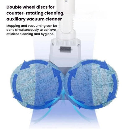 Electric Mop Head With Water Tank for Xiaomi Dreame / Dyson Handheld Vacuum Cleaner, Narrow 6 Gray Rags, Narrow 6 Blue Rags, Wide  6 Gray Rags, Wide 6 Blue Rags