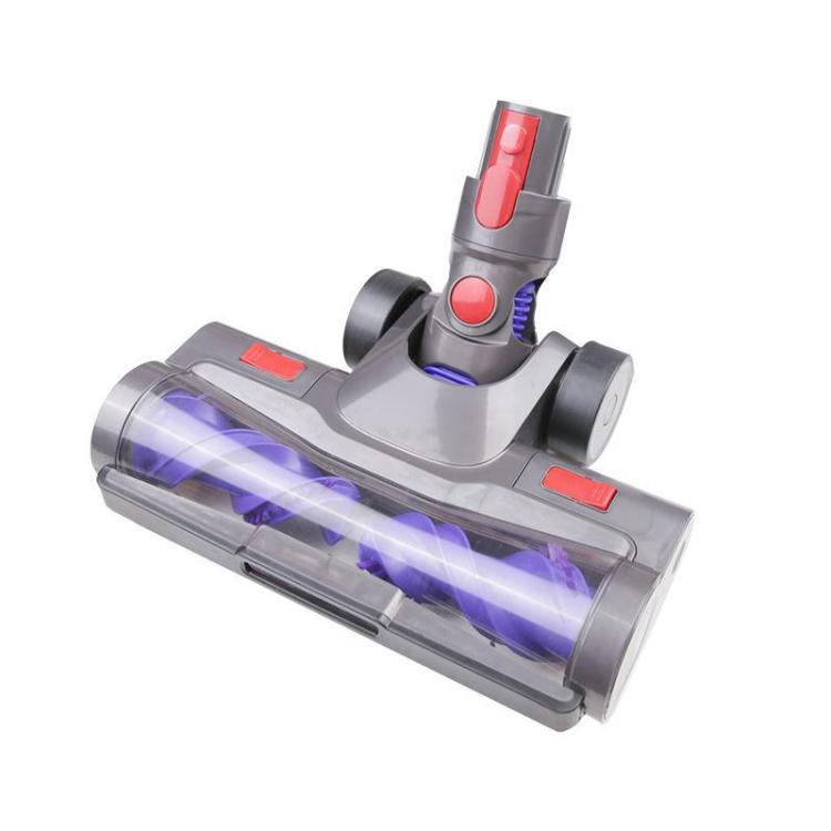 For Dyson V7 V8 V10 V11 V15 Vacuum Cleaner Double Roller Direct Drive Brush Head with LED Light, Double Roller Direct Drive Brush Head