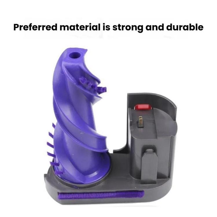 For Dyson V7 V8 V10 V11 V15 Vacuum Cleaner Double Roller Direct Drive Brush Head with LED Light, Double Roller Direct Drive Brush Head