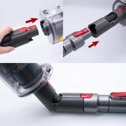 Steering Adapter For Dyson V7 V8 V10 V11 Vacuum Cleaner Bottom Conversion Head