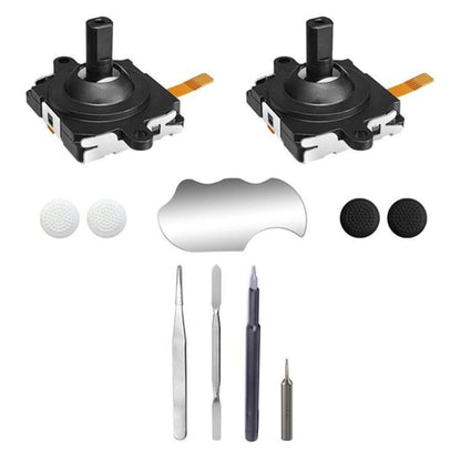 For Meta Quest 2 Repair Tool Set Handle Joystick Replacement Parts, 5 In 1, 14 In 1 C Type, 13 In 1, 14 In 1 B Type, 12 In 1, 10 In 1 A Type, 10 In 1 B Type, 14 In 1 4pcs Joystick Type, 14 In 1 A Type