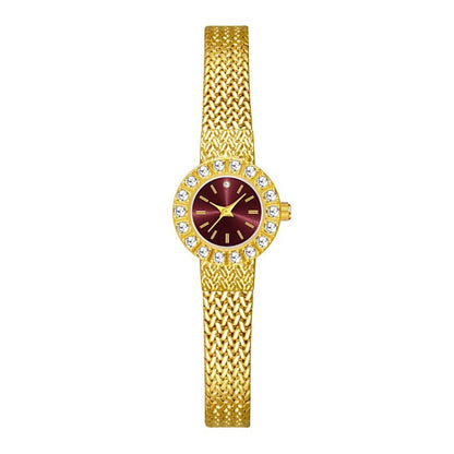 BS Bee Sister Elegant Quartz Watch Light Luxury Temperament Antique Women Watch Holiday Gift