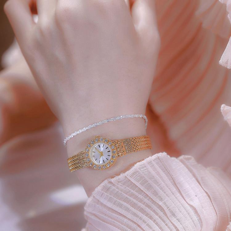 BS Bee Sister Elegant Quartz Watch Light Luxury Temperament Antique Women Watch Holiday Gift
