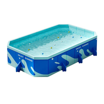 Children Home Free Inflatable Swimming Pool Foldable Outdoor Bracket Play Pool, 1.6m, 2.2m, 2.6m, 3.2m
