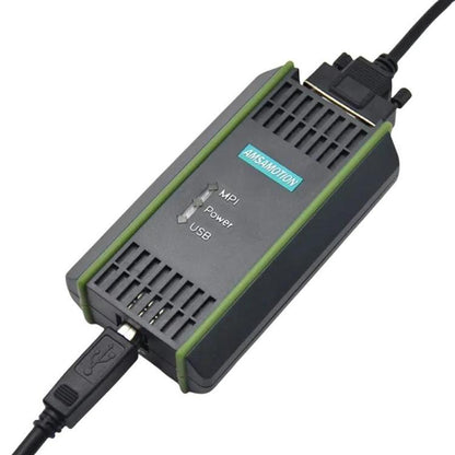 AMSAMOTION USB-MPI Programming Cable For Siemens S7-200/300/400PLC / 6ES7972-0CB20-0XA0, 2.5m, Photoelectric Isolation 4.5m, Electromagnetic Isolation 4.5m