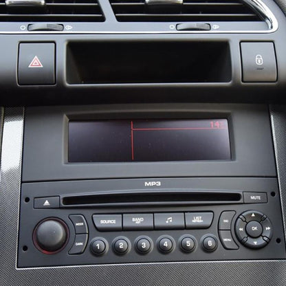 For 307 C4 Triumph 3008 Car Driving Computer Screen Frame Center Multi-function Screen Navigation Frame