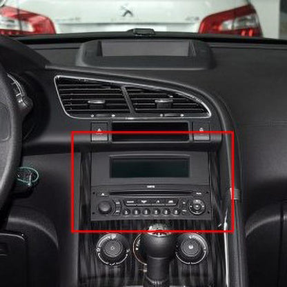 For 307 C4 Triumph 3008 Car Driving Computer Screen Frame Center Multi-function Screen Navigation Frame