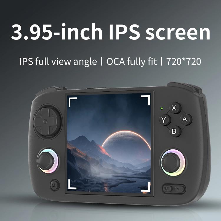 ANBERNIC RG CubeXX 3.95-Inch IPS Screen Handheld Game Console Supports WiFi Bluetooth, Linux 64-Bit, 32G+64G, 32G+128G