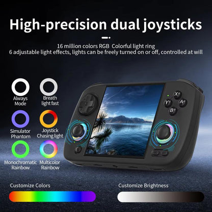 ANBERNIC RG CubeXX 3.95-Inch IPS Screen Handheld Game Console Supports WiFi Bluetooth, Linux 64-Bit, 32G+64G, 32G+128G