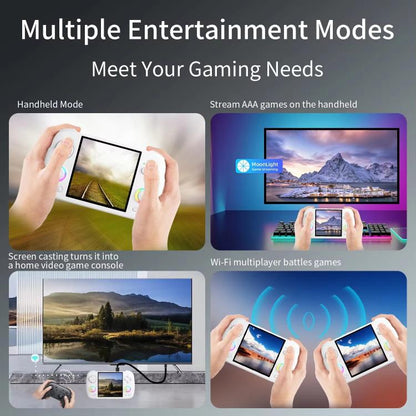 ANBERNIC RG CubeXX 3.95-Inch IPS Screen Handheld Game Console Supports WiFi Bluetooth, Linux 64-Bit, 32G+64G, 32G+128G, 32G+256G