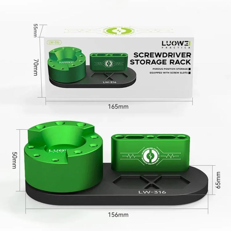 Cell Phone Repair Tool Organizer Rotary Screwdriver Holder, LW-316
