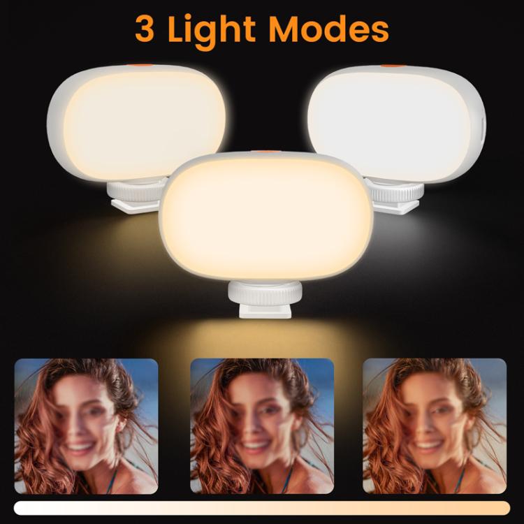 Camera Mini Fill Light LED Cell Phone Soft Light Video Conference Photography Lamp Handheld Selfie Lamp