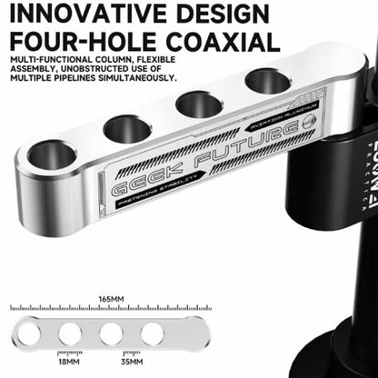 32mm Microscope Swing Arm Metal Universal Lifting and Stacking 360 Degree Single Arm Fixed Repair and Inspection Stand, GK01