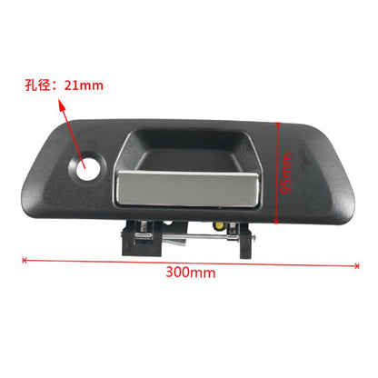 Car Tailgate Electroplating Handle For Nissan, 90606-4JG0B, 90606-4JG0C With Holes