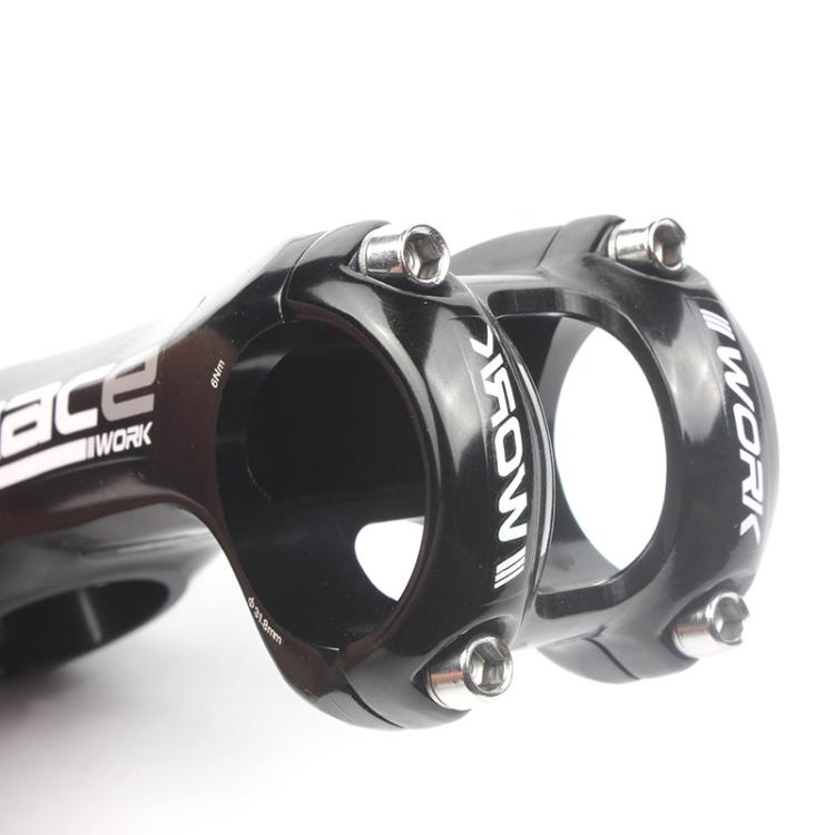 RACEWORK RK887 Mountain Bike Handlebar Stem Positive / Negative Angle Stem Faucet, 80mm, 90mm, 100mm