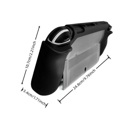 For Nintendo Switch OLED / Joy-Con 2 In 1 Protective Case TPU Cover Support