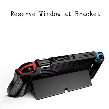 For Switch OLED Console TPU Protective Cover Integrated Shell With 2 Game Card Slots