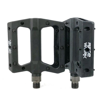 RACEWORK RK091 1pair Mountain Bike Nylon Fiber Pedals Cycling Anti-slip Pedals